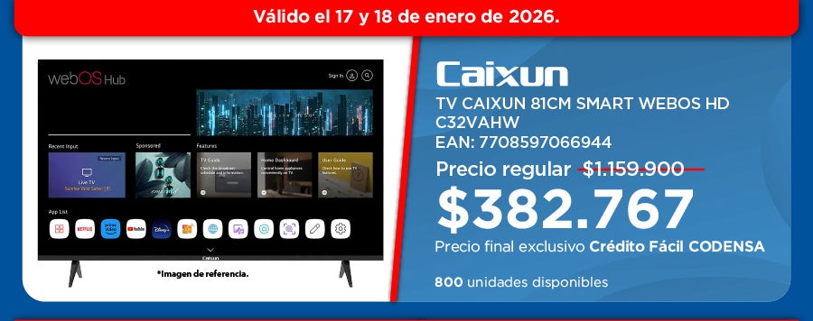 Cr&eacute;dito f&acute;cil codensa